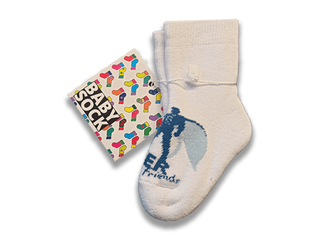 Bedrukte sokken baby sock